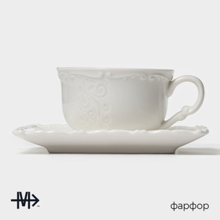 Tea couple Magistro Porcelain Kingdom, 230 ml mug-1