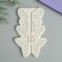 Mold Silicon "Three butterflies" 3 objects 0.6x8x12.5 cm
