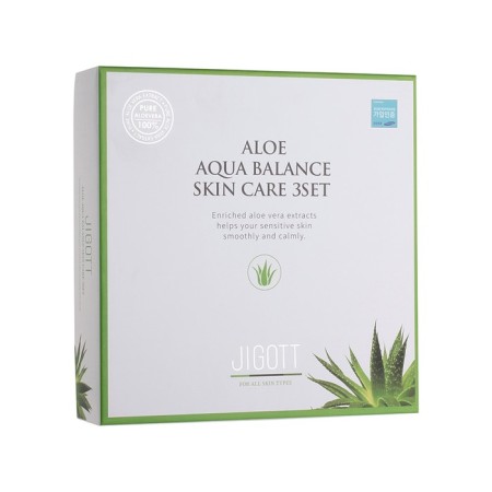 Harry set with Aloe Jigott Aloe Aqua Balance Skin Care 3Set