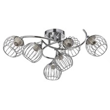 Chandelier 73172/6 E27 40W chrome 60x60x26 cm Bayerlux