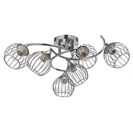 Chandelier 73172/6 E27 40W chrome 60x60x26 cm Bayerlux