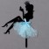 Topper "Girl" with a crown