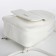 Women's backpack city, Textura, white color