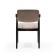 Lunch chair Soft & comfy, frame of beech, polyester fabric, Greige color