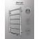Electric towel Indigo Arc Lux, 800x500 mm, hidden installation, chrome