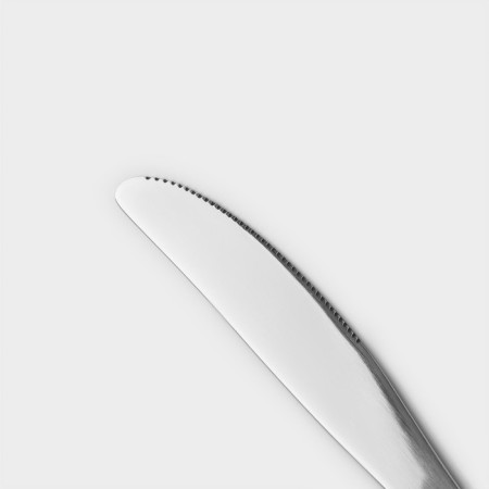 Stainless steel knife, length 23 cm, silver color-1