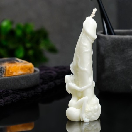 Figure candle "Hold" Milk 14cm-1