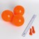 Shar Latex 5 ", pastel, set of 100 pcs., Water bombs, Orange color