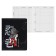 The universal diary of the 1-11 class Ninja Warrior, a hard cover with foam rubber, artificial leather, lies, block 80 g/m2