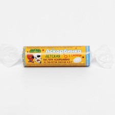 Askorbinka Children's Mi-Mi-Mim 20 mg with sugar, 10 tablets of 2.9 g