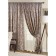 Set of curtains on the Salerno braid, size 400x270 cm, tulle - 450x270 cm