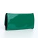 Women's wallet on magnet, green color