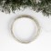 Garland “thread” 5 m dew, ip20, silver thread, 50 led, warm white glow, white flicker, aah3