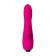 Vibrator with clitoral stimulant L’Eroina, pink color, 17 cm