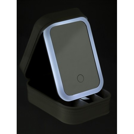 KZ-11 mirror, backlight, storage compartment, from the battery, white-2