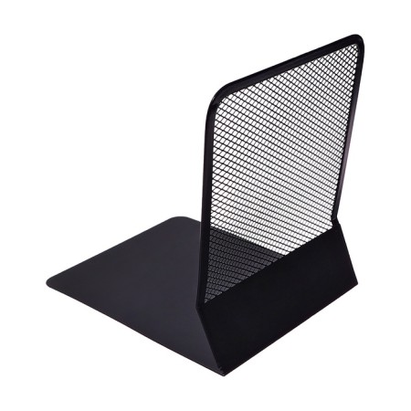 Holder (limiter) Book stand, metal, black 16.8x15.1 cm