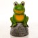 Garden figure "Frog on the stone" 36x31x57cm