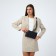 Bag Cross-Bodi with a zipper, black color