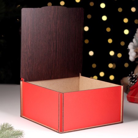 Gift Box "Symbol of the Year 2025. Survital New Year" 22x22x9 cm-2