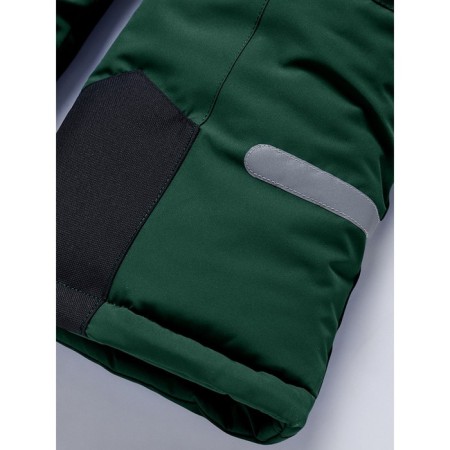 Ski costume for a boy, height 122 cm, green color-14