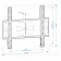 The bracket for LCD TV Holder LCDS-5070 37 "-55", 45 kg, discharge. From the wall 20mm.