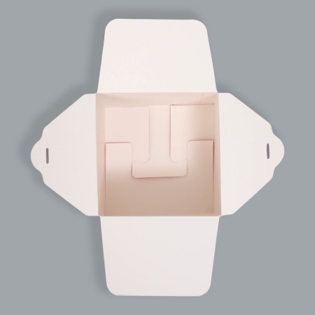 Folding box "New Year's package", 12 x 12 x 12 cm, New Year-6