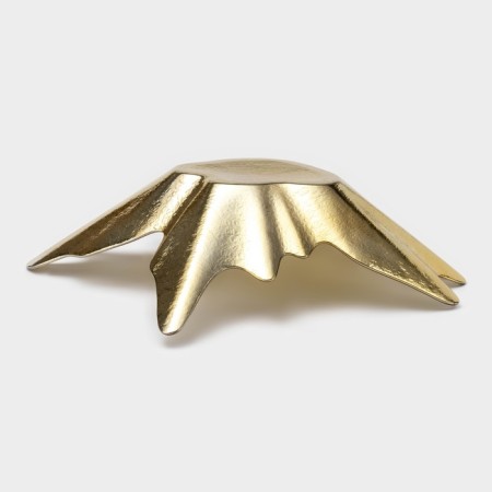 Glass Soldier -based "Reni", 30 × 7.5 cm, gold color-2