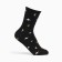 Women's socks, black color/space, size 35-37