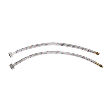 Flexible eyeliner for Zein mixer, nut 1/2 ", fitting M10, 40 cm, set 2 pcs-2