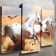 Walls are wall, modular, series: animal world, "horses", 60x80 cm