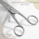 Universal scissors, 6 ", 15 cm, silver color