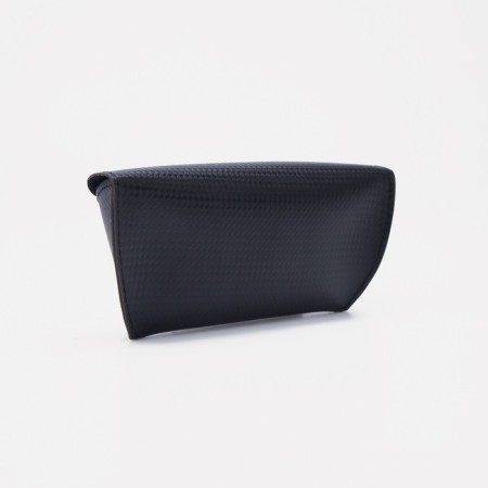 Case for glasses on the button, black color-1