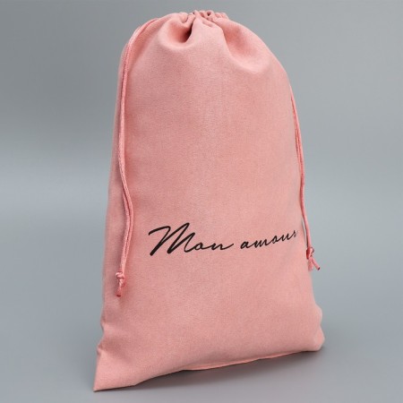 Bag gift suede "Favorite", 20 x 30 cm +/- 1.5 cm-1