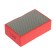 Sponge diamond grinding tundra, 90 x 55 x 30 mm, p100, for stone, porcelain tile, tile 105138