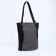Bag Vita with a zipper, gray color
