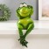 Souvenir Polystone Lac "frog - I do not see, I do not hear, I will not say" 18.5x13x8 cm mix