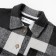 Children's shirt kaftan insulated, gray color, size 38 (146-152 cm)
