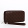 Women's wallet with lightning, brown color