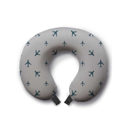 Travel Pillow "Tourist Airplanes", size 30x25x10 cm
