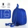 Children's backpack on a zipper, "chosen", blue color