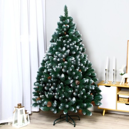 Artificial spruce "Canadian" with cones 180 cm