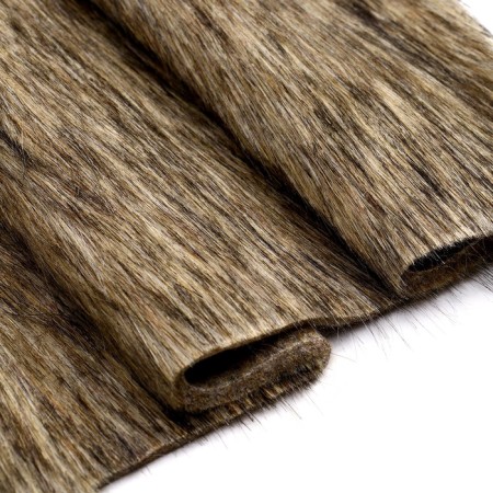 Loskot flap, 50 × 50 cm, long -stroke -based long -stroke fur, melange color-6