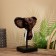 Souvenir "Elephant Head" on a stand, Albezia 35 cm