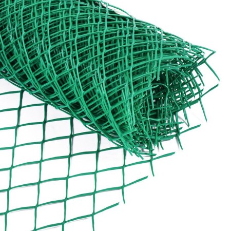 Garden grid 0.5 × 10 m, rhombus cell 40 × 40 mm, plastic, green, Greengo-5