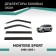 Defly window deflectors for Mitsubishi Montero Sport, 1996-2005