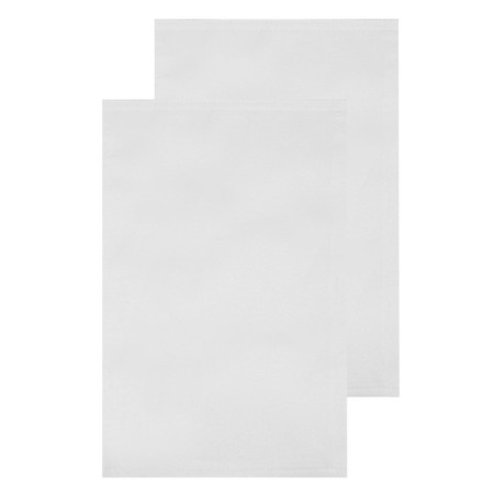 Napkins, size 30x45 cm - 2 pcs, white color