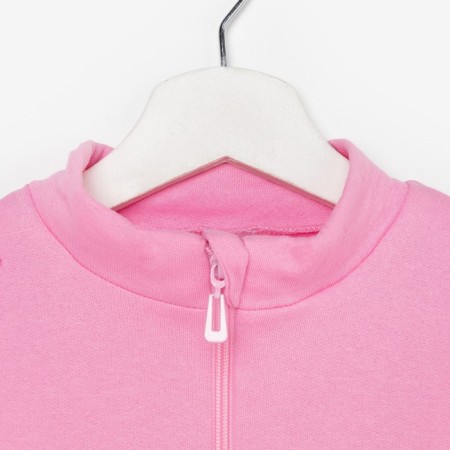Costume (jumper, trousers) Children's launch, pink color, height 110 cm-7