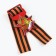 Icon with St. George ribbon on Victory Day "May 9", wood, 4.6 x 5.7 cm