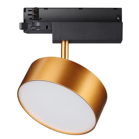 PROMETA track lamp, 1x24W LED, 4000K, 2100, 3-F, color gold-2