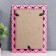 Photo frame L-7 10x15 cm Pink (plastic screen)